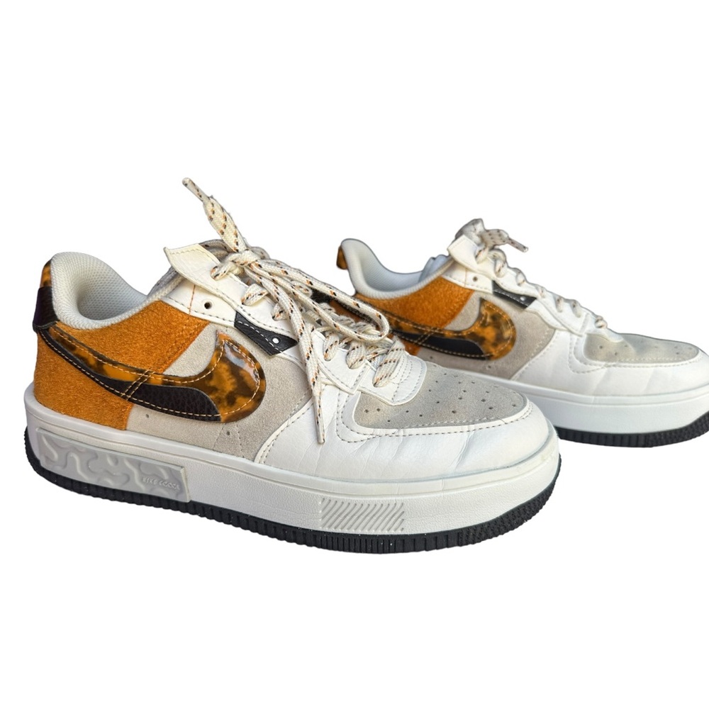 Women's Nike Air Force 1 Low Fontanka WM Tortoise Curry Phantom Size 8.5